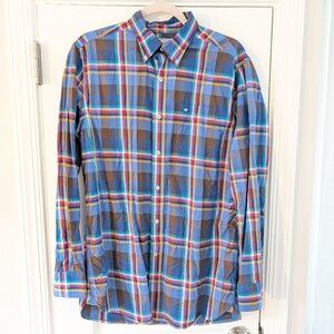 Southern Tide Cavalier Classic Fit Plaid Shirt / Sz Medium / EUC